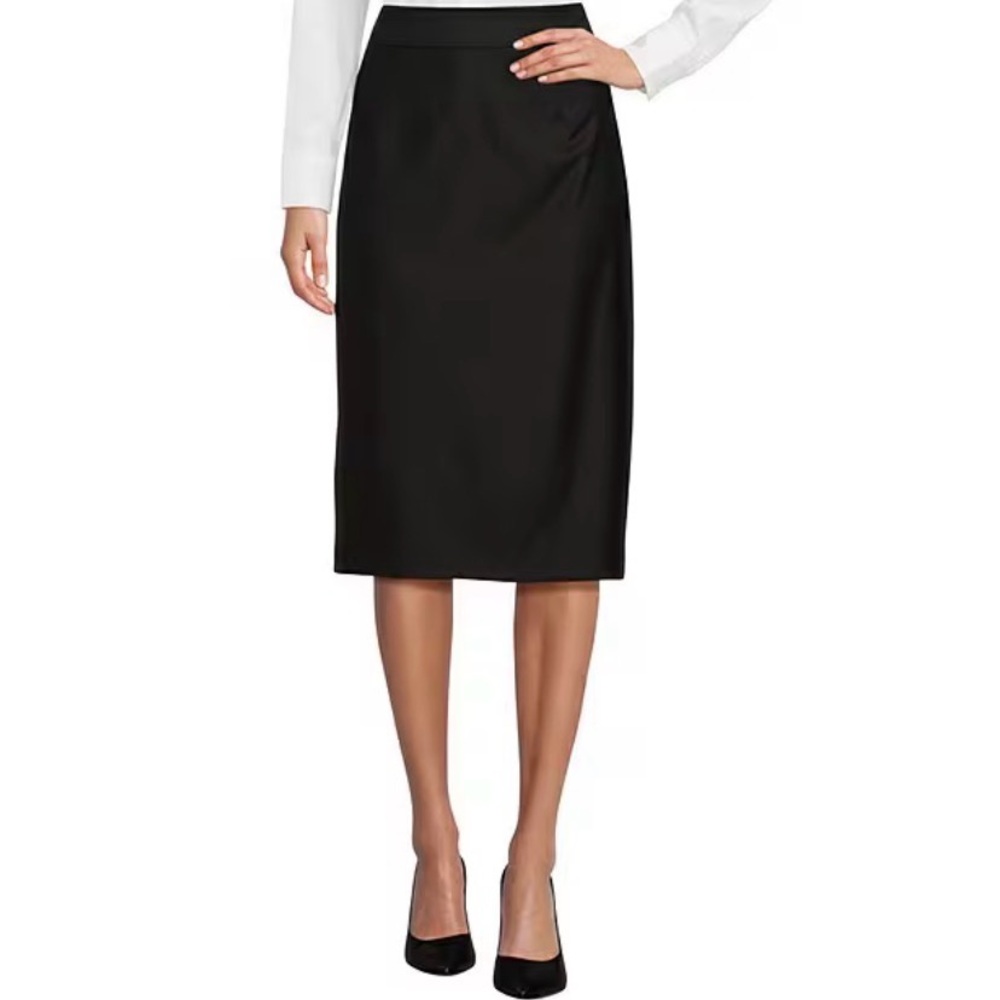 Loro Piana Pencil Skirt: Elegant Black Women's Skirt